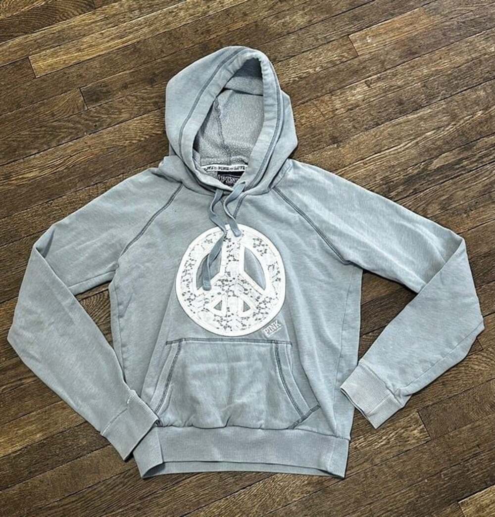Vintage Y2K PINK Hoodie Small/X-Small
